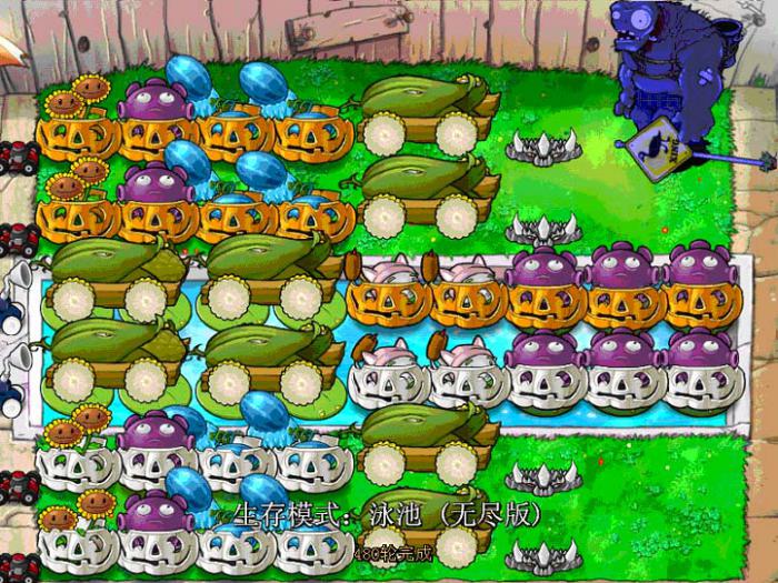 植物大战僵尸泳池无限怎么过关1