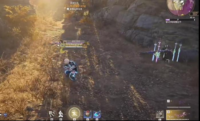 永劫无间视角如何拉远1