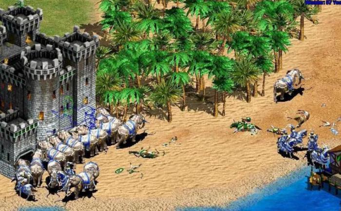 帝国时代2怎么打败乃蛮兵2