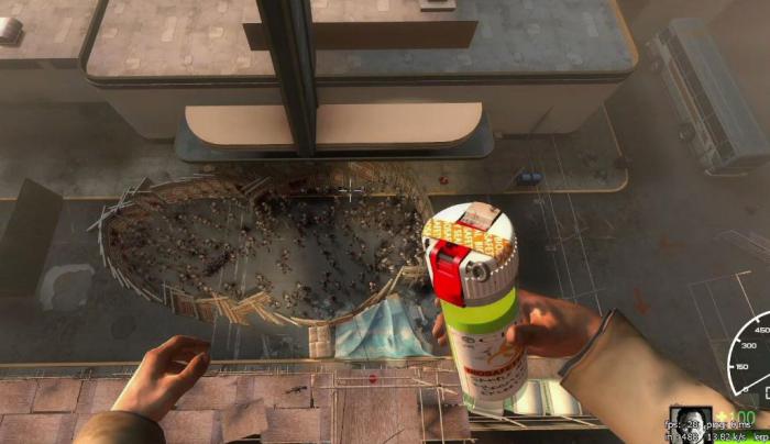 求生之路2楼顶怎么下来1