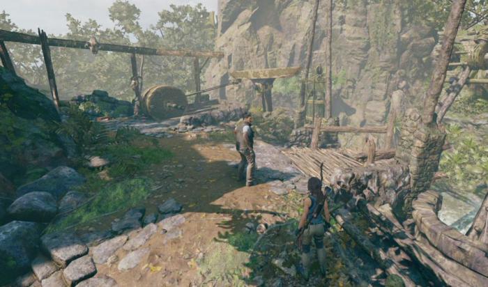 古墓丽影叙利亚水池怎么过1