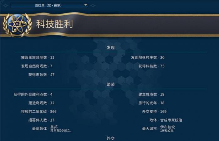 文明6科技胜利科技树怎么点1