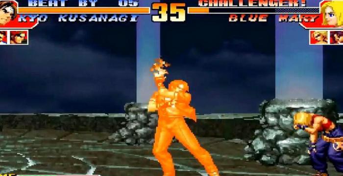 拳皇97草稚京远程火焰怎么放1