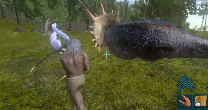 方舟生存进化中如何驯服三角龙_方舟生存进化驯服三角龙视频