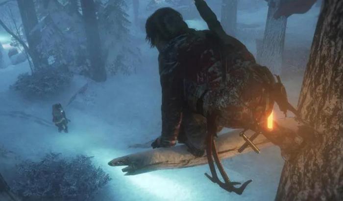 古墓丽影崛起平衡木怎么摆动1