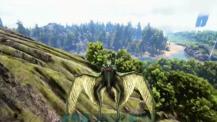 方舟生存进化手游翼龙怎么叼恐龙1