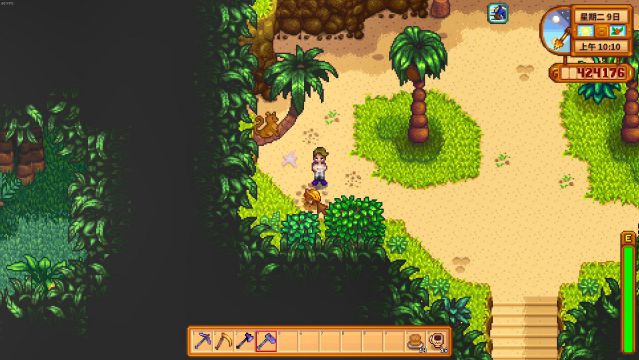 星露谷物语姜岛核桃在哪里1