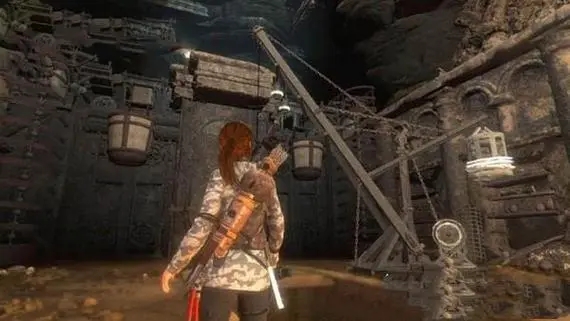 古墓丽影9起重机怎么过2