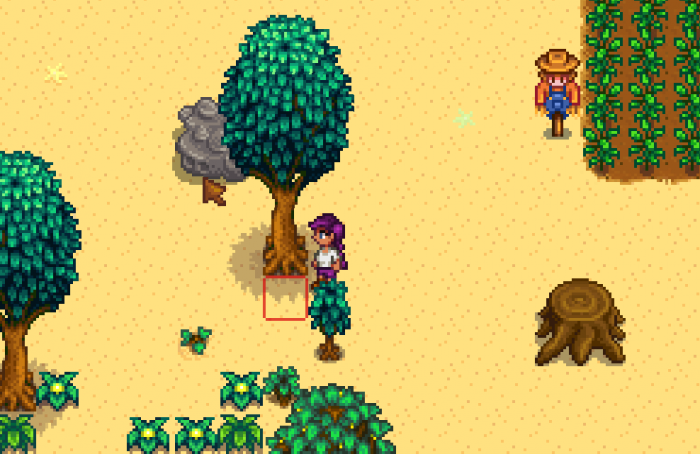 星露谷物语如何得到硬木1