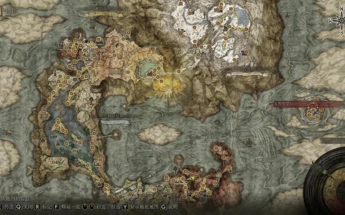 艾尔登法环会合用的地图怎么用1