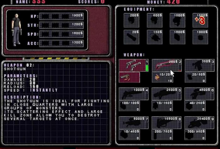 孤胆枪手2生存模式加点加什么3