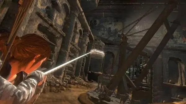 古墓丽影那个水闸门怎么过2