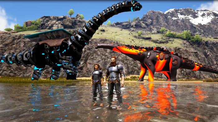 方舟生存进化怎么驯泰坦龙3