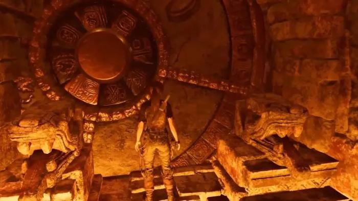 古墓丽影第二扇大门怎么开1