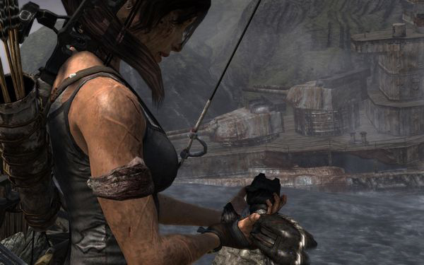 古墓丽影9寻找滑轮怎么过3