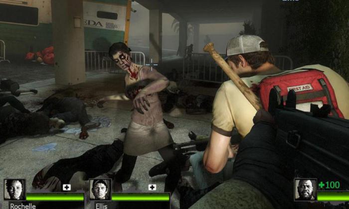 求生之路2怎么观赏武器1