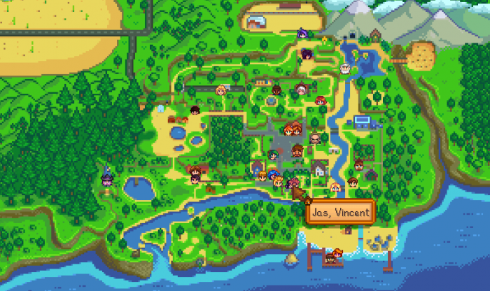 星露谷物语怎么看地图1