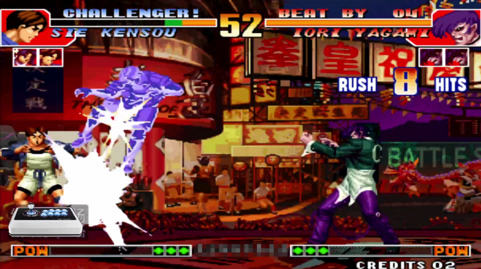 拳皇97哪个人物容易用大招1