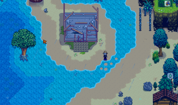 星露谷物语温泉怎么去2