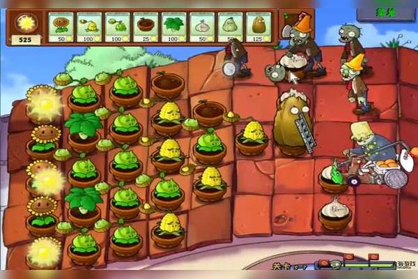 植物大战僵尸怎么架扶梯_植物大战僵尸扶梯僵尸梯子的用处