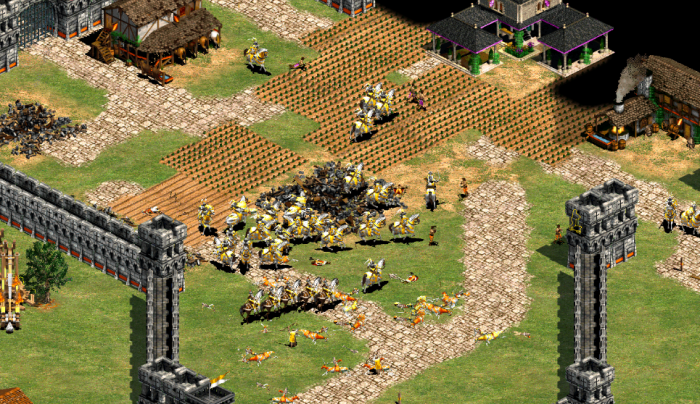 帝国时代2匈奴怎么打_帝国时代2匈奴火把骑兵