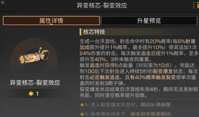 明日之后突击步枪核芯有哪些1