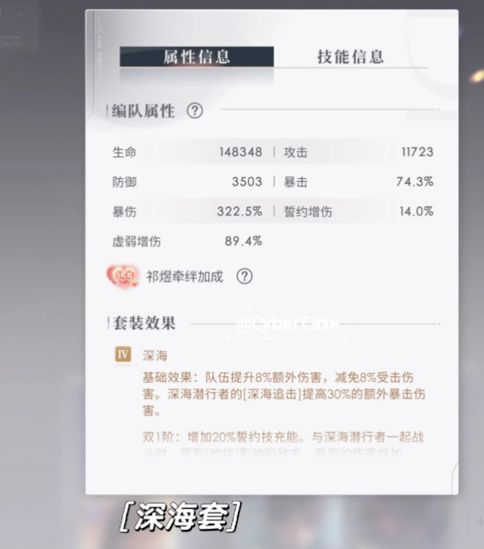 恋与深空深海套装技能怎么样3