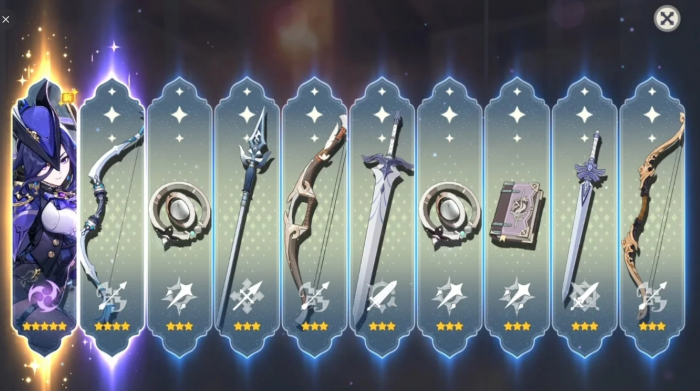 原神克洛琳德武器和圣遗物怎么选_原神克洛琳德武器推荐