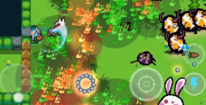 元气骑士彩蛋兔怎么打1