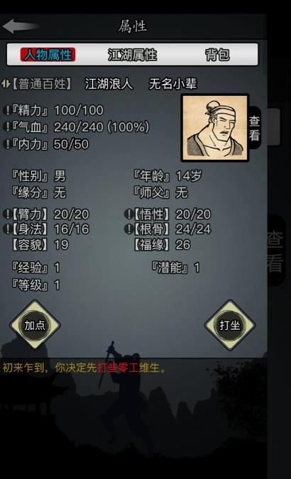 放置江湖新手开局怎么玩_放置江湖新手开局选哪个