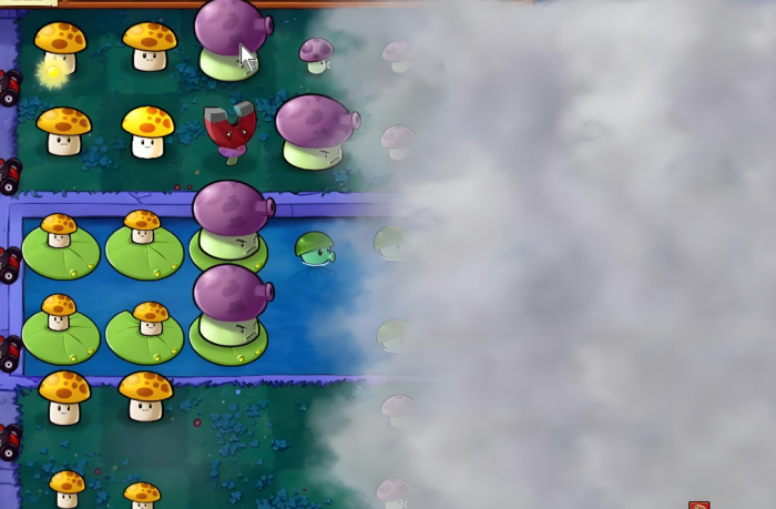 植物大战僵尸黑夜泳池模式怎么打3