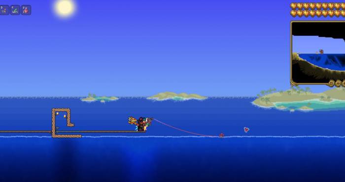 泰拉瑞亚钓鱼怎么操作2