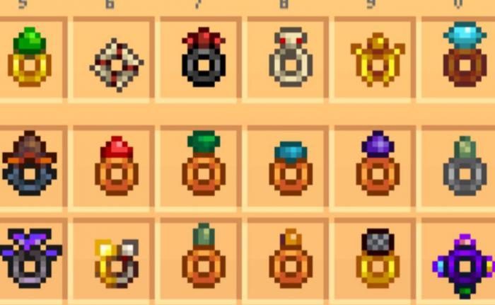 星露谷物语戒指有哪些作用1