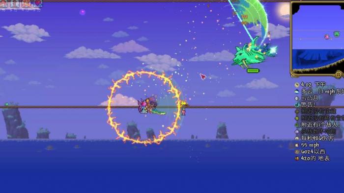 泰拉瑞亚猪龙鱼公爵怎么召唤3