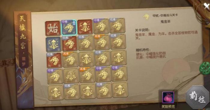 诛仙手游天墟九宫攻略是什么2