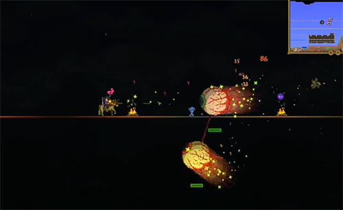 泰拉瑞亚中双子魔眼怎么打3