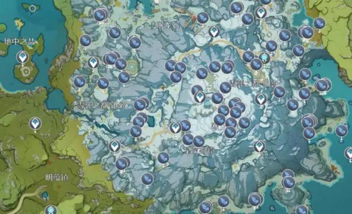 原神星银矿石在哪里挖2