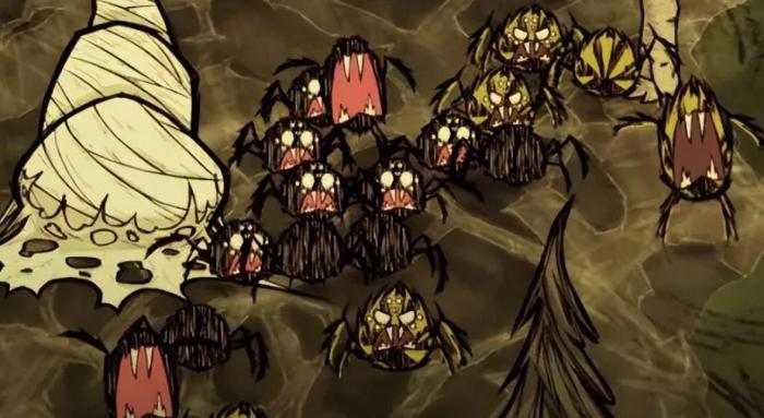 饥荒蜘蛛巢怎么建1