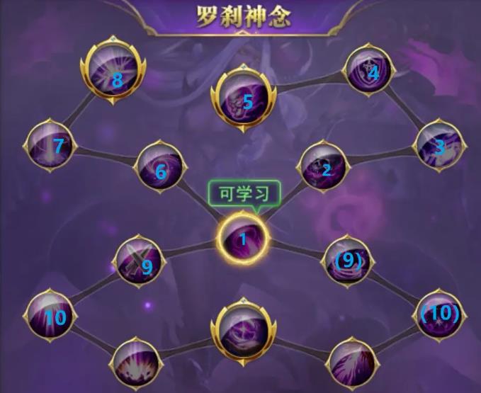 斗罗大陆猫鹰神念怎么点3