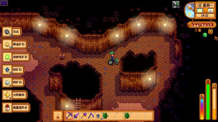 星露谷物语骷髅洞穴最深层如何进入2