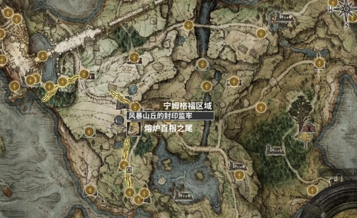 艾尔登法环封印监牢位置在哪1