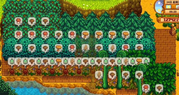 星露谷物语如何利用蘑菇树桩获利_星露谷蘑菇树