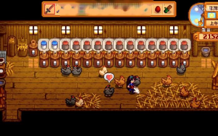 星露谷物语鸡舍有哪些用途1