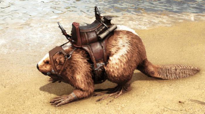 方舟生存进化巨河狸怎么驯服1