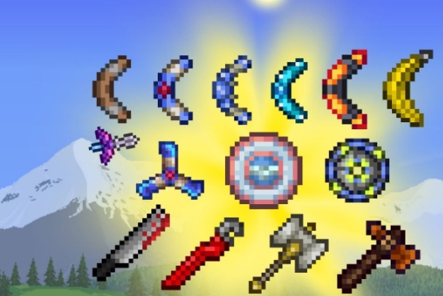 泰拉瑞亚回旋镖种类有哪些1