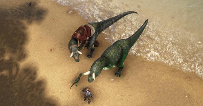 方舟生存进化如何驯服牛龙3