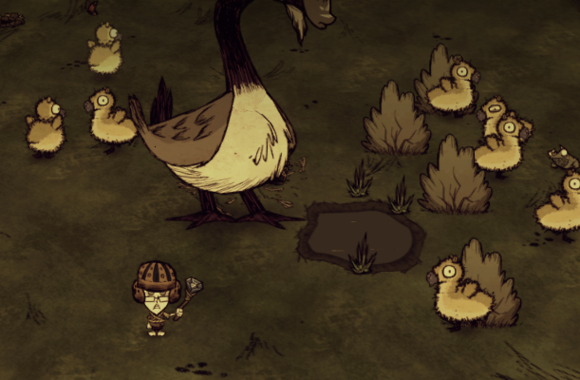 饥荒联机版麋鹿鹅如何击杀1