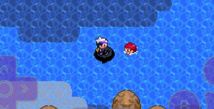 口袋妖怪火红怎么在水上走3