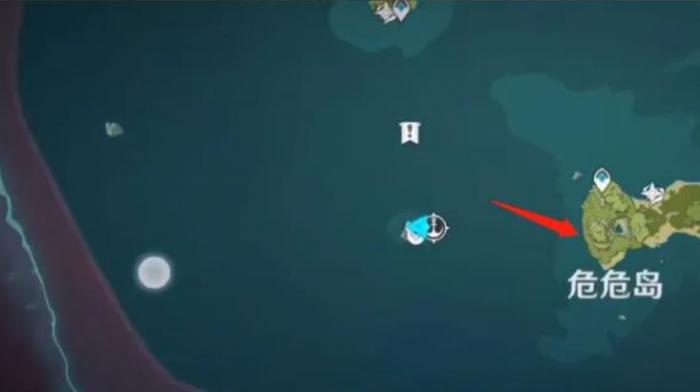 原神危危岛上的山怎么上去1