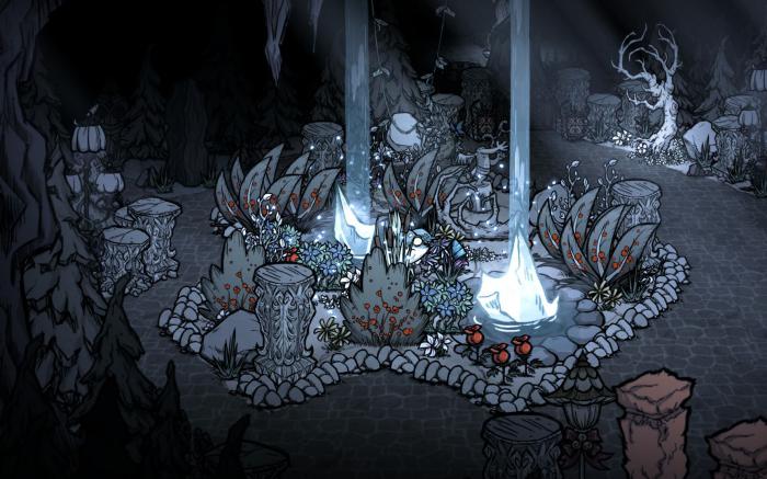 饥荒联机版二层洞口怎么进2